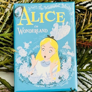 Alice/Theme Park Magnets/Gifts/Small Trinkets/Stocking Stuffers