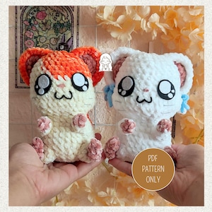 Hamster Duo PDF Pattern - fluffy.crochett