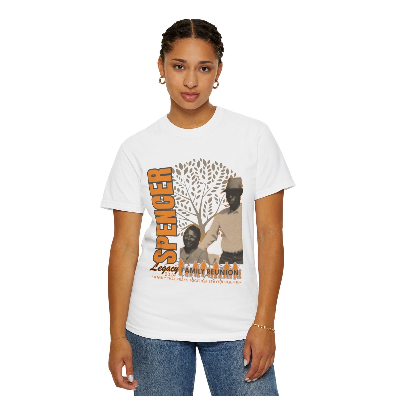 ROSS & BUCKNER FAMILY REUNION “Victoria, Texas” Souvenir Single Stitch T-Shirt