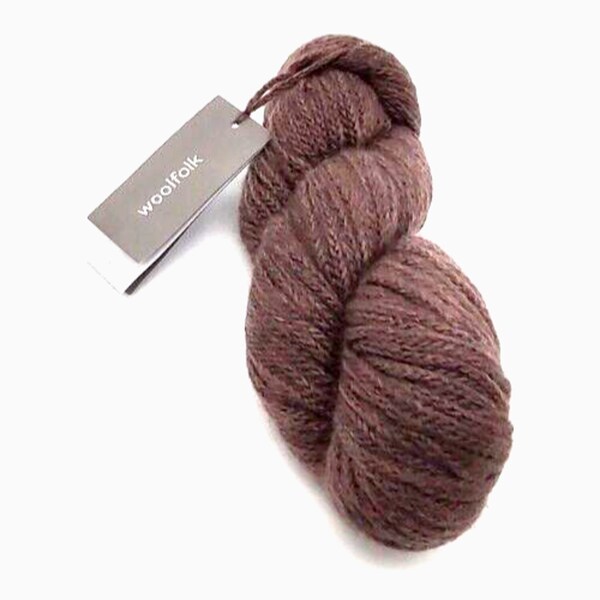 Far Soft Yarn by Woolfolk 100% Merino Wool Dark Taupe Color#19 (142 yds/50 g)