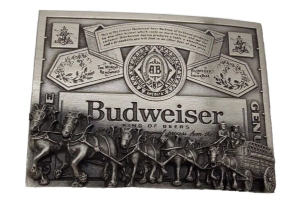 Vintage King Beers Budweiser Classic Cowboy Weste… - image 1