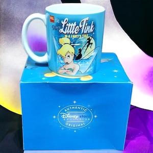 NEW Disneys Little Tink Fairy&#39;s Tale Tinker Bell 10C Comics Disney Store Mug Cup