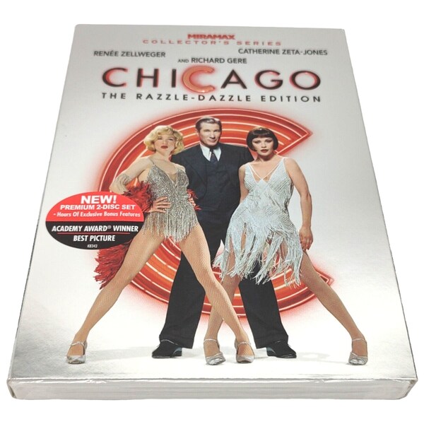 NEW (Sealed) Chicago - The Razzle Dazzle Edition DVD 2-Disc Collection Series