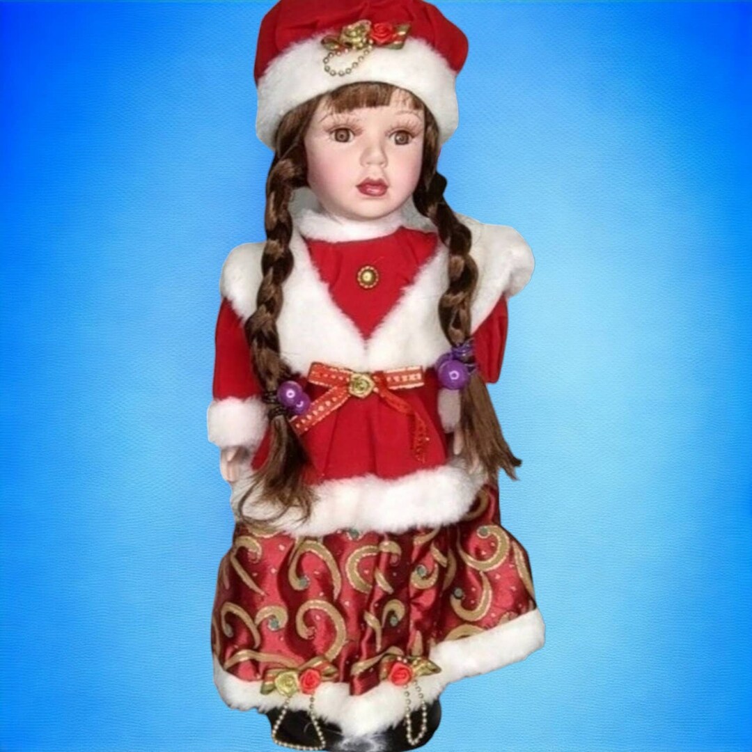 Cathay Collection Winter Porcelain Doll Name Harjeet Vintage Etsy