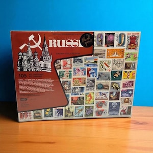 Russia Stamp Collection 105 Different Vintage Starter Stamp Display Packet Gift