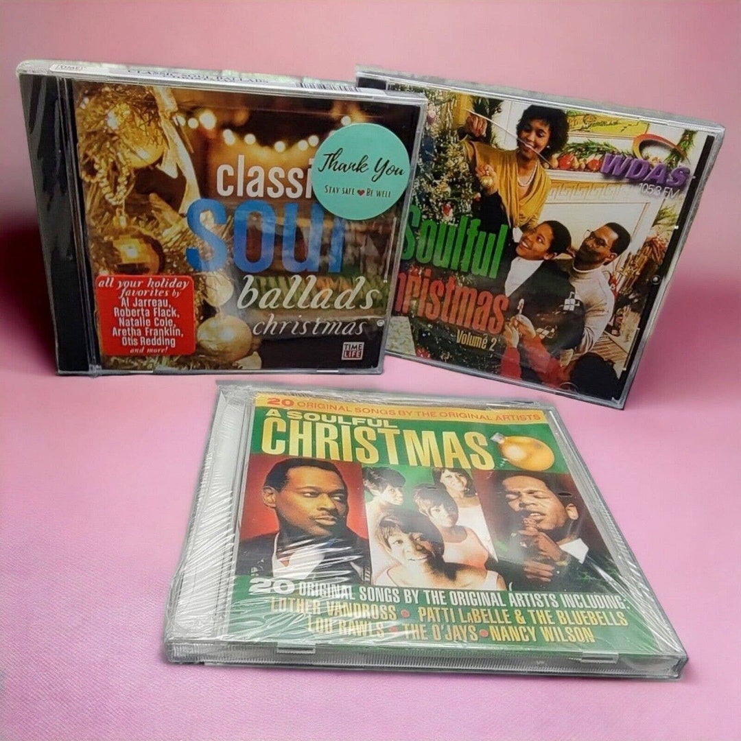 Sealed NEW 3 Cds A Soulful Christmas 1996 1999 Classic Etsy