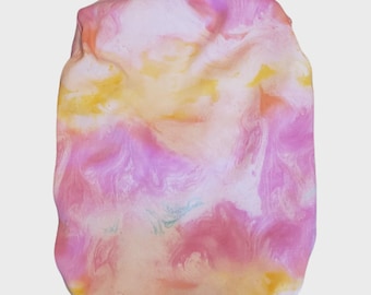 Purple Pink Yellow Swirl Sleeveless Knit Tank Top Shirt Dog Puppy Teacup Pet Clothes 4XS - Large