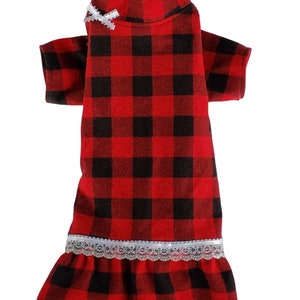 Red Black Sweater Dress - Etsy