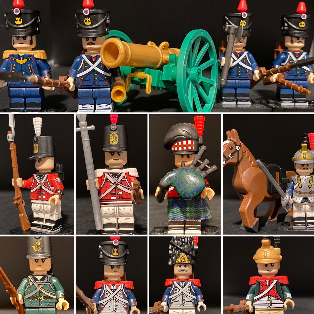 Napoleonic War Minifigures Set If 12 - Etsy