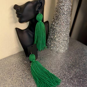 XL Tassel Earrings!
