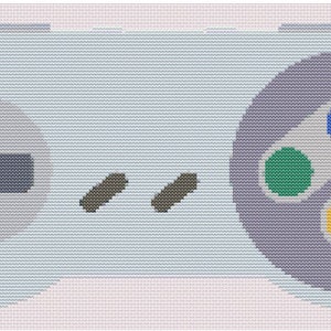 Retro Controller Cross Stitch