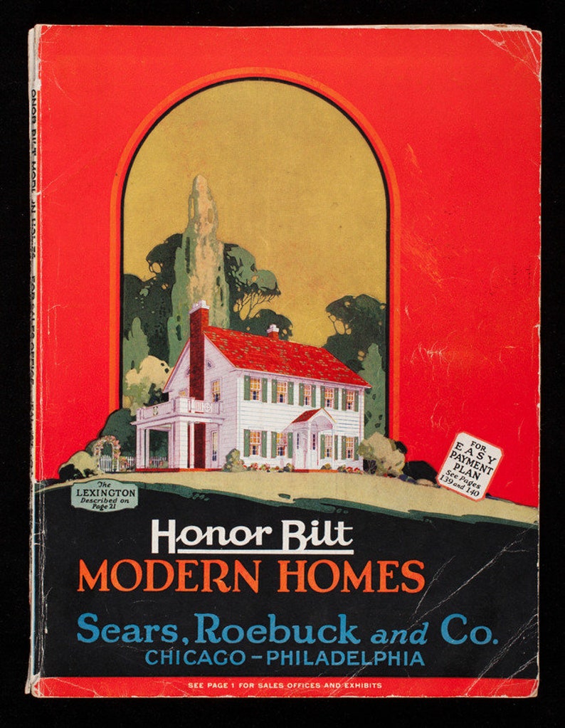 Vintage Sears Honor Bilt Modern Homes Catalogs Collection 28 Sears