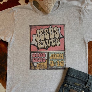 Jesus Saves Comic