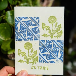 Carte de souhaits - Je t'aime