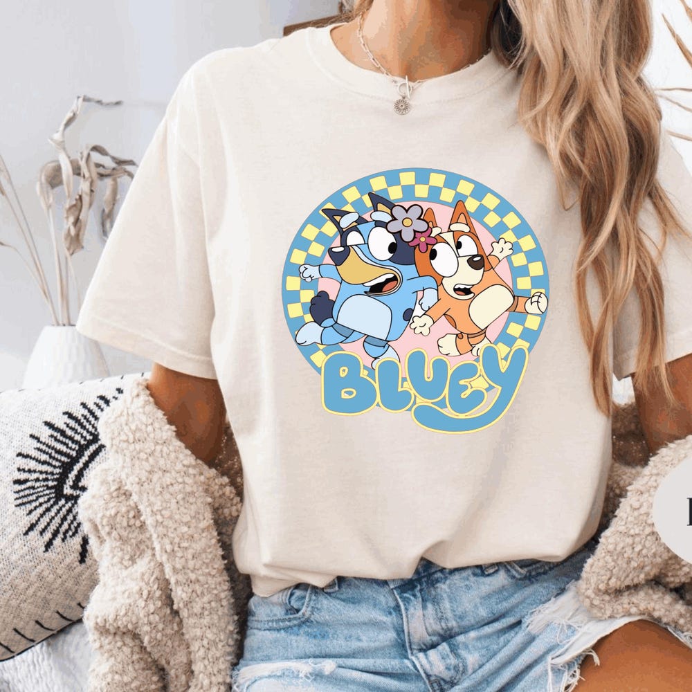 Bluey The Eras Tour Shirts,Comfort Colors Shirts,Family Shirt,Funny Shirt,Bluey Shirt