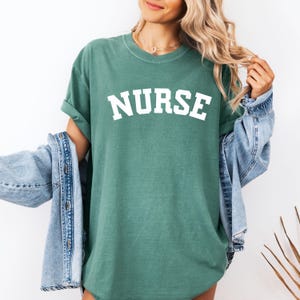 Nurse T-Shirt,Comfort Colors®  Nurse Shirt,  RN Shirt, Nursing School Shirt, Registered Nurse Shirt, Nurse Gift