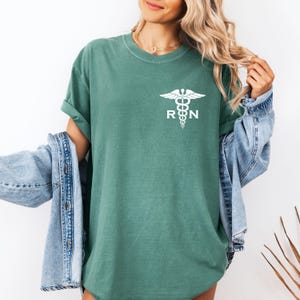 RN Shirt,Nurse T-Shirt,Comfort Colors®  Nurse Shirt,   Nursing School Shirt, Registered Nurse Shirt, Nurse Gift