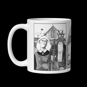 American Gothic Mug - Etsy