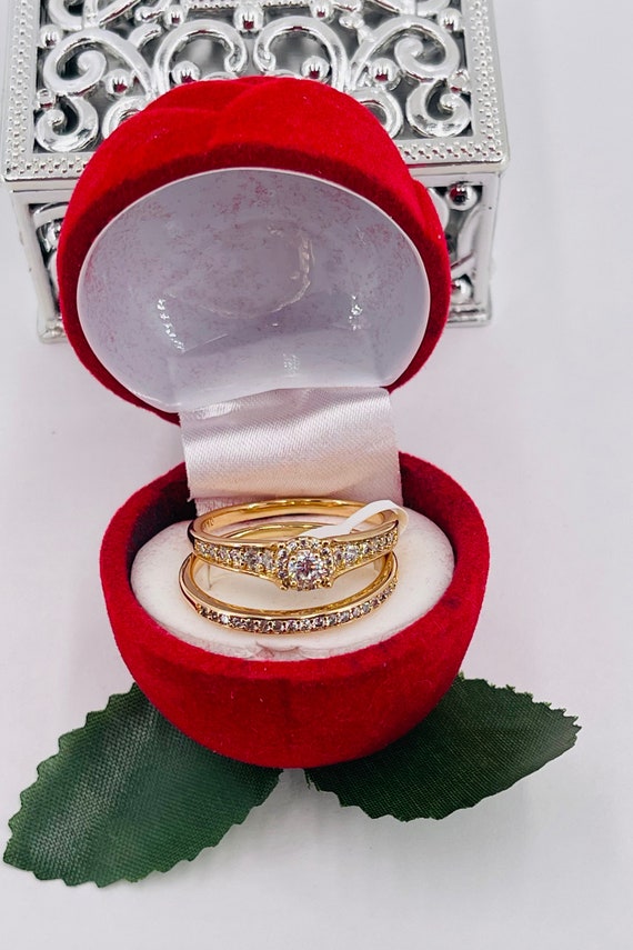 Engagement Rings, Rings for Women, 18K Italian Laminated Gold Rings, Statement Rings, Rings Engagement Rings, Rings for Women, 18K Italian Laminated Gold Rings, Statement Rings, Rings