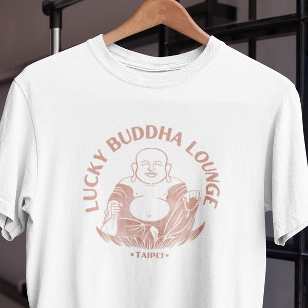 Lucky Buddha Lounge Shirt | Asian Fashion | Casual Wear | Streetwear | Vintage Shirt