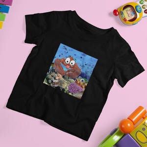 Toddler&#39;s Ocean Adventure Tee, Cute Sea Creatures Graphic, Kids Summer Shirt, Beach Party Outfit, Fun Gift for Toddlers, Birthday Present