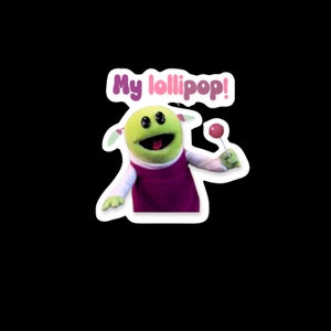 Nanalan, cute sticker, laptop sticker, meme, meme stickers, mona, puppettiktok sticker, cute stickers