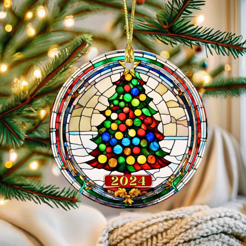 Christmas Tree, 2024 Ornament, Christmas Ornament, Christmas Decoration