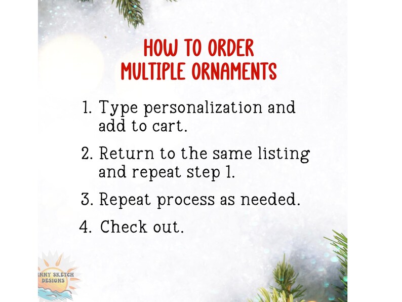 Never the Difference You Make Ceramic Ornament, Personalized