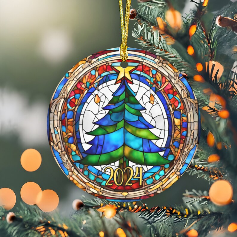 Christmas Tree, 2024 Ornament, Christmas Ornament, Christmas Decoration