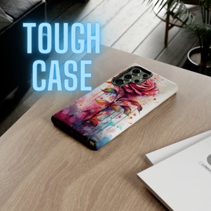 Schützende Handy Hülle Blumen Rose für Samsung Galaxy S23/ 22/ 21/ 20/ 10/ iPhone 15/ 14/ 13/ 12/ 11/ 8/ X/ Google Pixel Tough Case