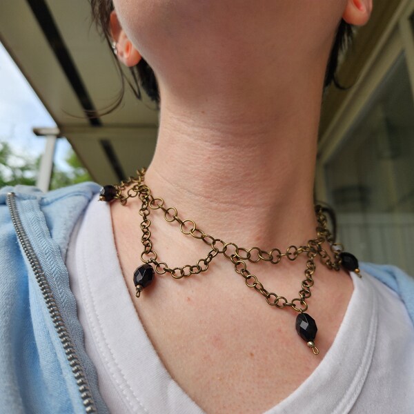 Emo Necklace Etsy