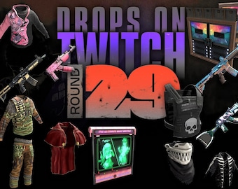 Rust 29 + 30 + 31 + 32 Round ( 49 Skins ) DROPS TWITCH