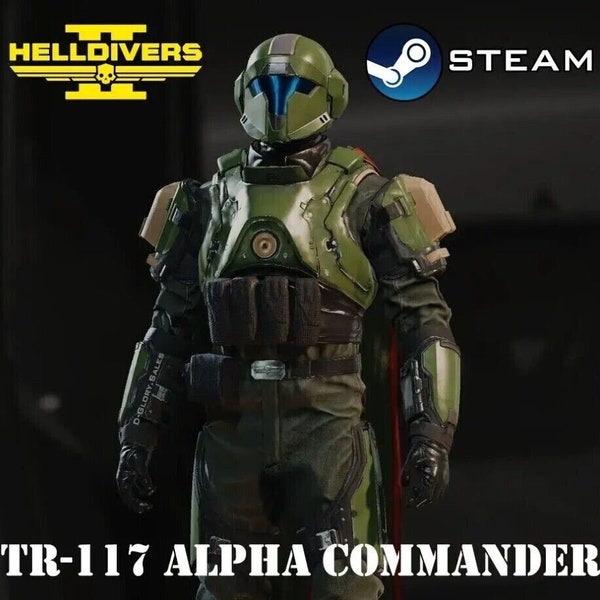 HELLDIVERS 2 TR-117 Alpha Commander Pc/Steam Twitch Drops - INSTANT Delivery