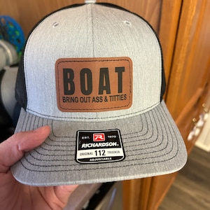 BOAT Leather Patch Hat