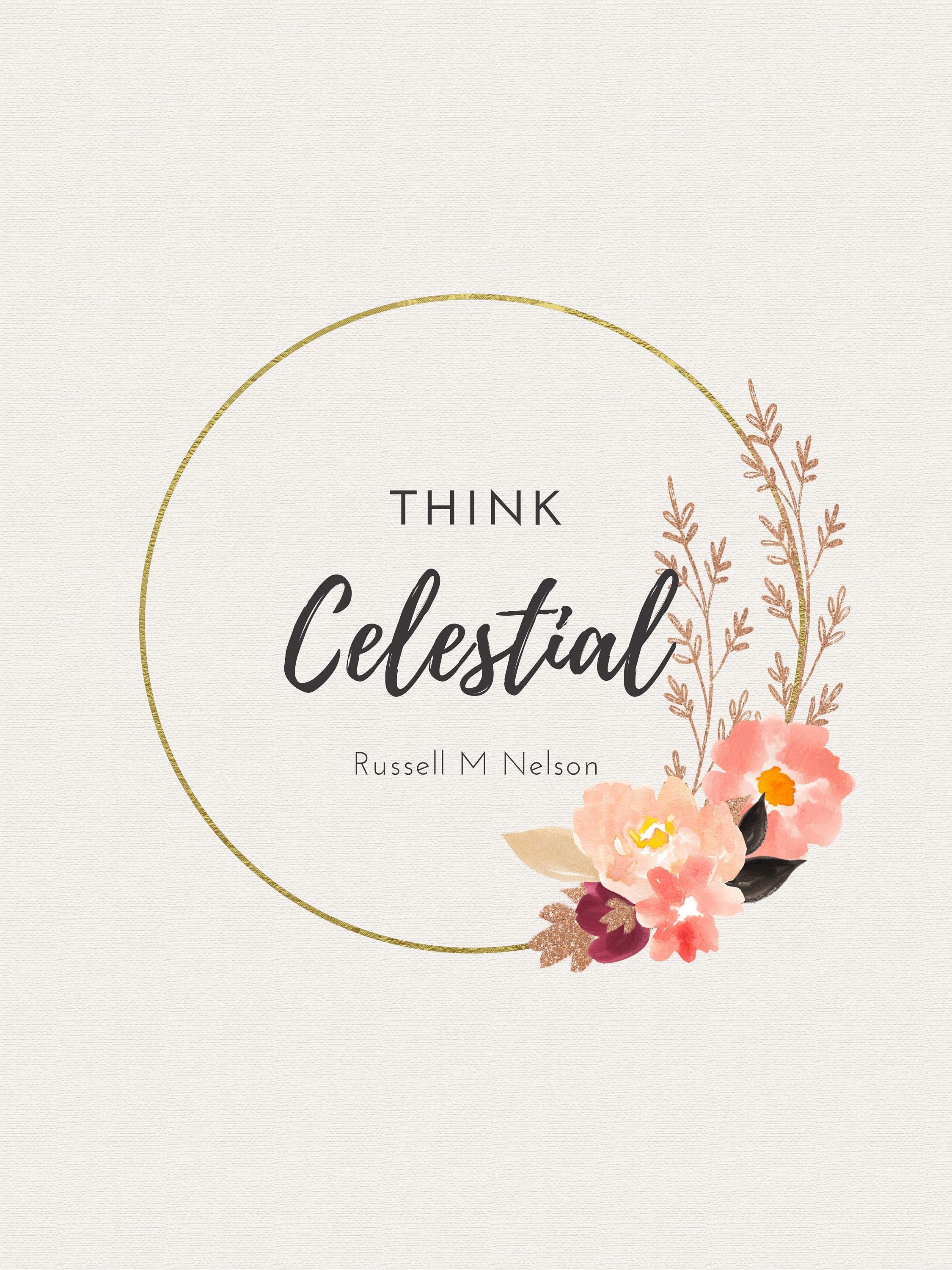 Think Celestial Printable Printable Free Templates Think Celestial Printable Printable Free Templates