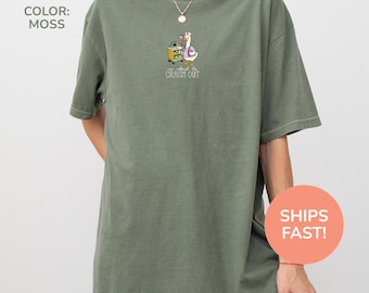 Comfort Colors® Ich bin dabei, herauszustürzen Shirt, lustiges Gänse Krankenschwester Shirt, Krankenschwester Wertschätzung Shirt, Nachtschicht Krankenschwester Shirt, Snarky Krankenschwester Shirt