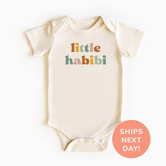 Little Habibi Shirt and Onesie® Arabic Toddler & Youth Shirt My Little Love Shirt My Dear Shirt for Kids Baby Shower Gift