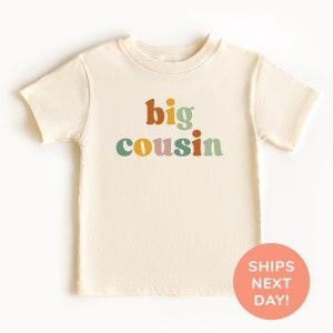 Big Cousin Shirt and Onesie®, Cousin Toddler & Youth Shirt, Cool Cousin Club Shirt, Baby Announcement Bodysuit, Cousins Gift, Shirt for Kids