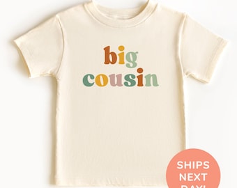 Big Cousin Shirt and Onesie®, Cousin Toddler & Youth Shirt, Cool Cousin Club Shirt, Baby Announcement Bodysuit, Cousins Gift, Shirt for Kids