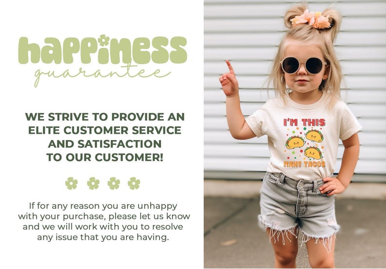 a little girl wearing sunglasses and a t - shirt