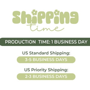 a white background with the words shipping time on it