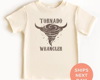 Tornado Wrangler Shirt and Onesie® Storm Chaser Toddler & Youth Shirt Trendy Shirt for Kids