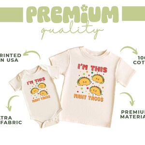 a picture of a baby's bodysuit with the words, i'm