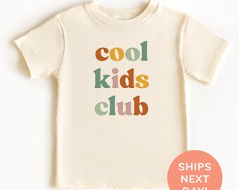 Cool Kids Club Shirt and Onesie®, Cute Toddler & Youth Club Shirt, Favorite Kids Club Shirt, Shirt for Cool Kids, Gift for Kids