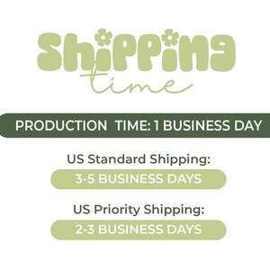 a white background with the words shipping time on it