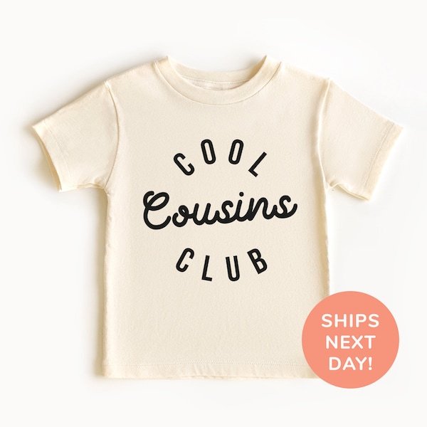 Cool Cousins Club Shirt and Onesie® Cousins Toddler & Youth Shirt Cousins Matching Shirt Cousin Crew Shirt for Kids Gift for Cousins