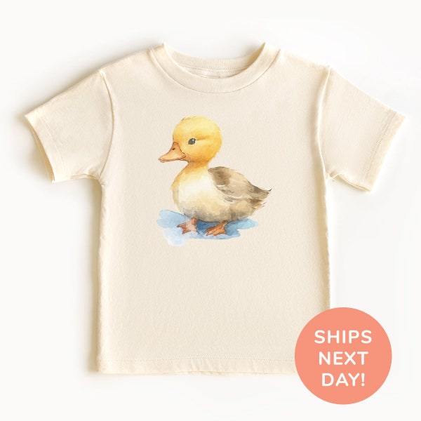 Cute Duck Shirt and Onesie®, Duckling Toddler & Youth Shirt, Duck Lover Kids Shirt, Animal Lover Shirt, Shirt for Kids