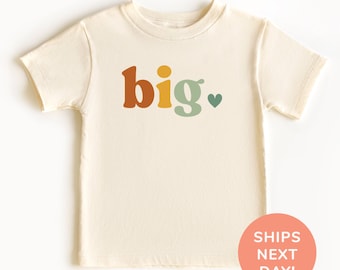 Big Middle Little Shirt and Onesie®, Retro Big Sibling Shirt, Cute Matching Sibling Shirt, Big Brother Shirt, Big Sister Shirt, Kids Shirt