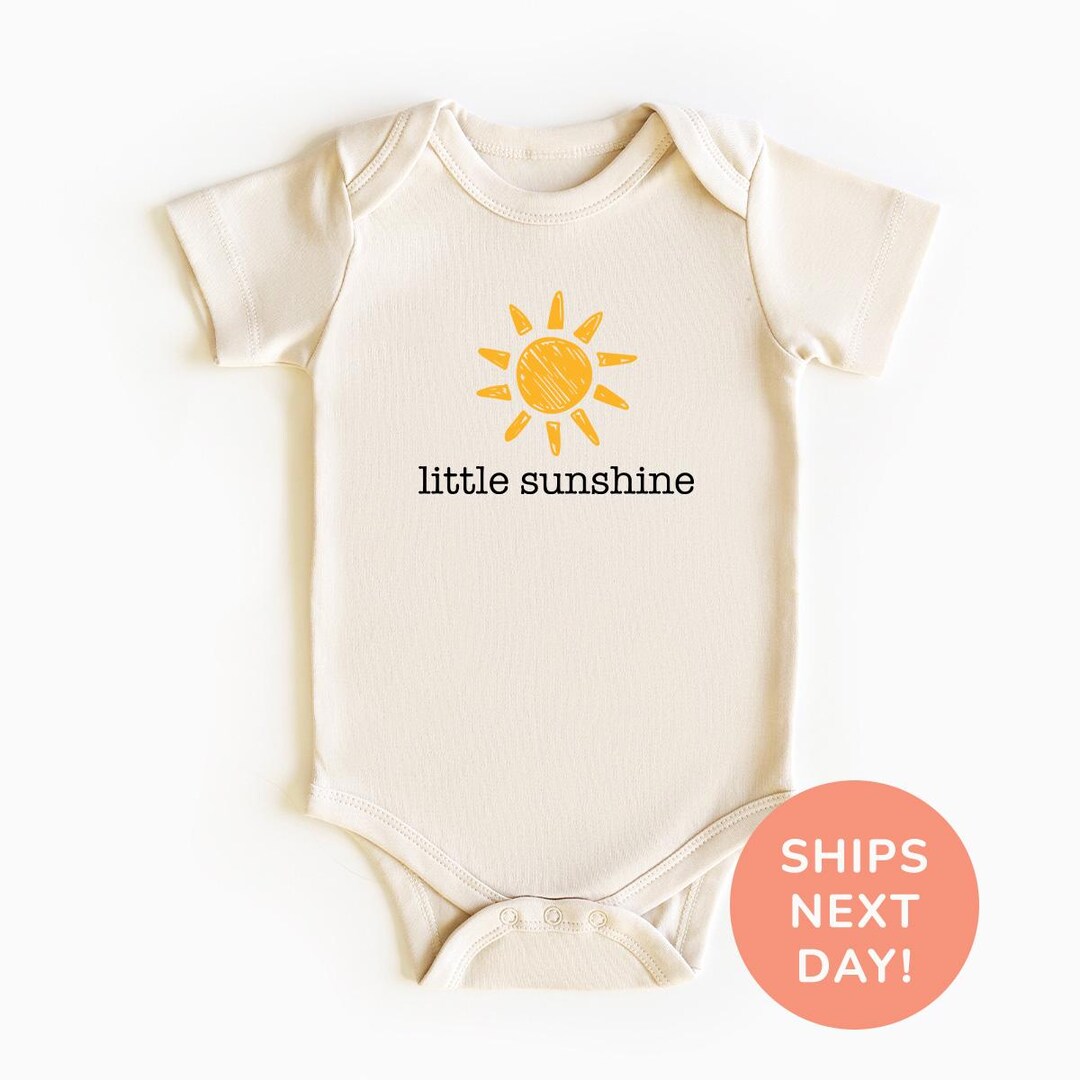 Little Sunshine Shirt and Onesie®, Cute Sunshine Shirt, Retro Toddler