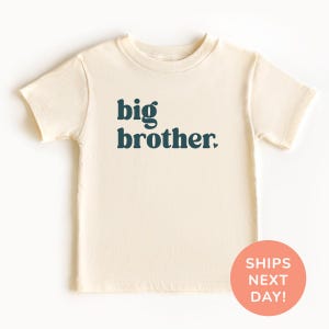 Big Brother Shirt and Onesie®, Big Bro Toddler Shirt, Baby Announcement Bodysuit, Baby Boy Onesie®, Retro Shirt for Big Brother, Boys Gifts